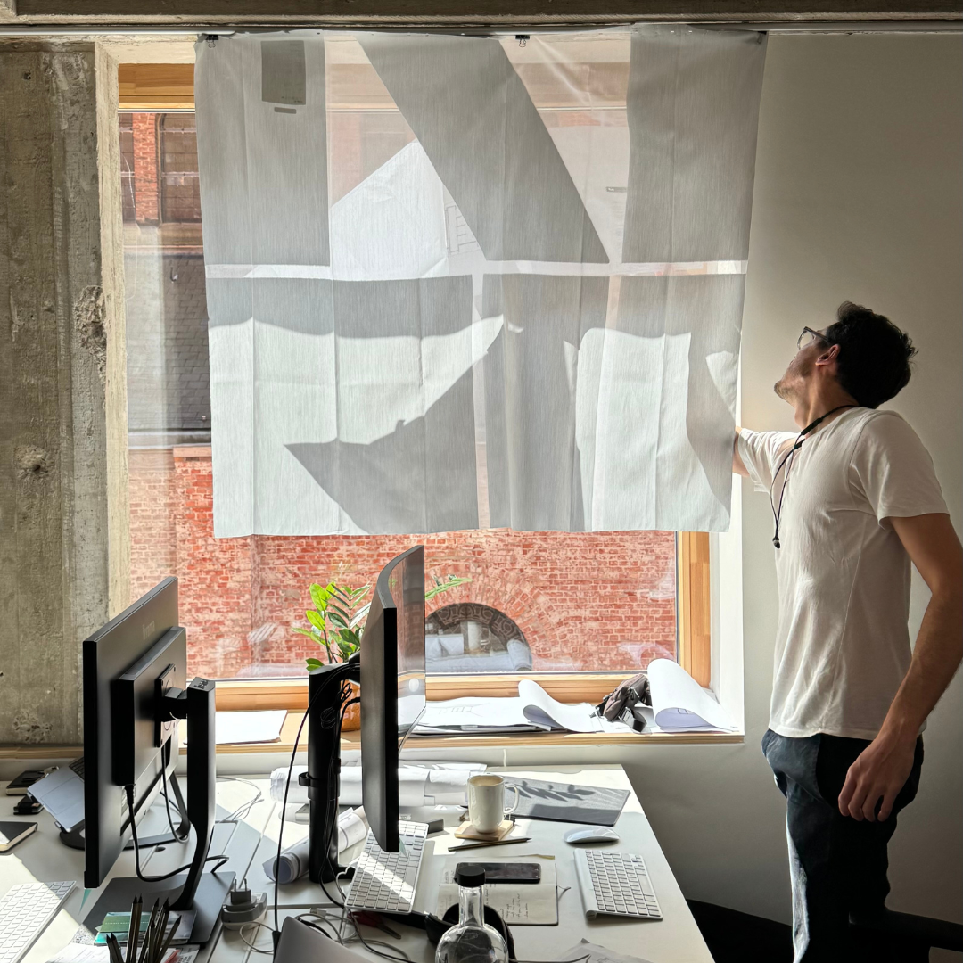 Mock up Curtains KVADRAT Biltereyst